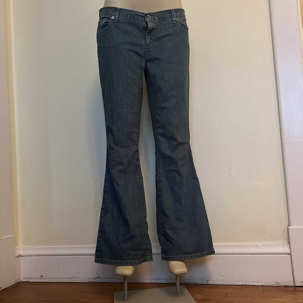 Calvin Klein Choice Jeans, ultra low flare, size 32